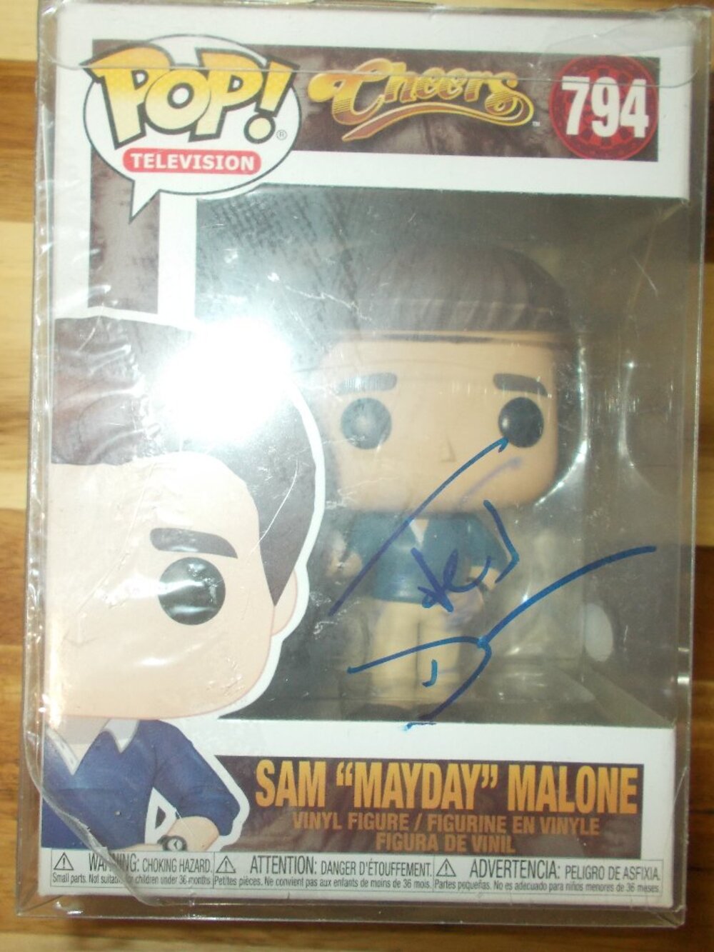 Ted Danson SIGNED Cheers Sam "MAYDAY" Malone FUNKO POP JSA Certified SEALED